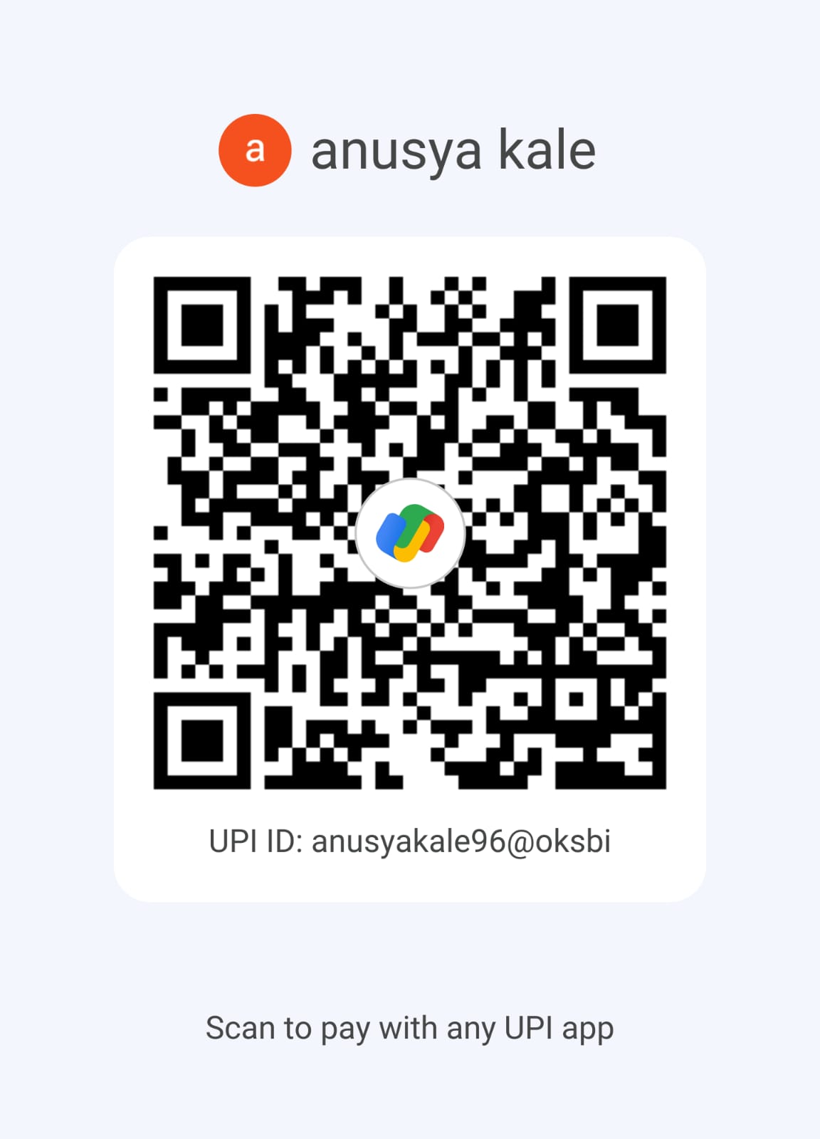 UPI QR Code